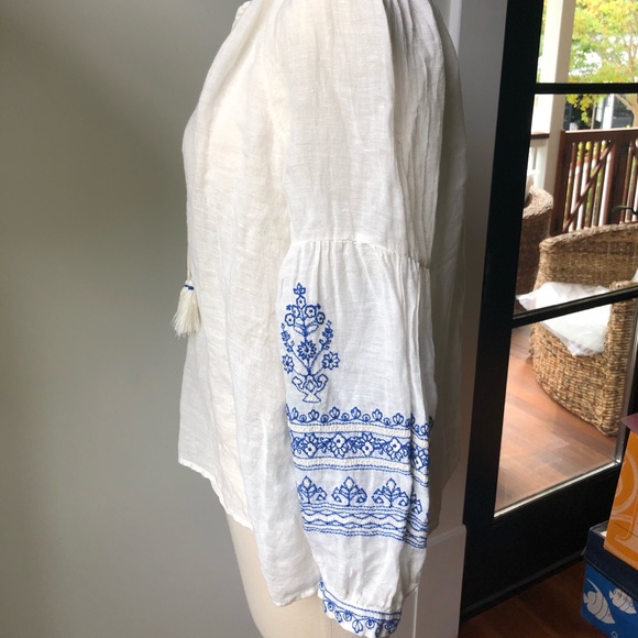 Lucky Brand Peasant Top - Picture 4 of 5